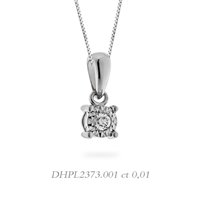 Collana Donna Oro Donna Luce in Oro bianco Diamante DHPL2373.001
